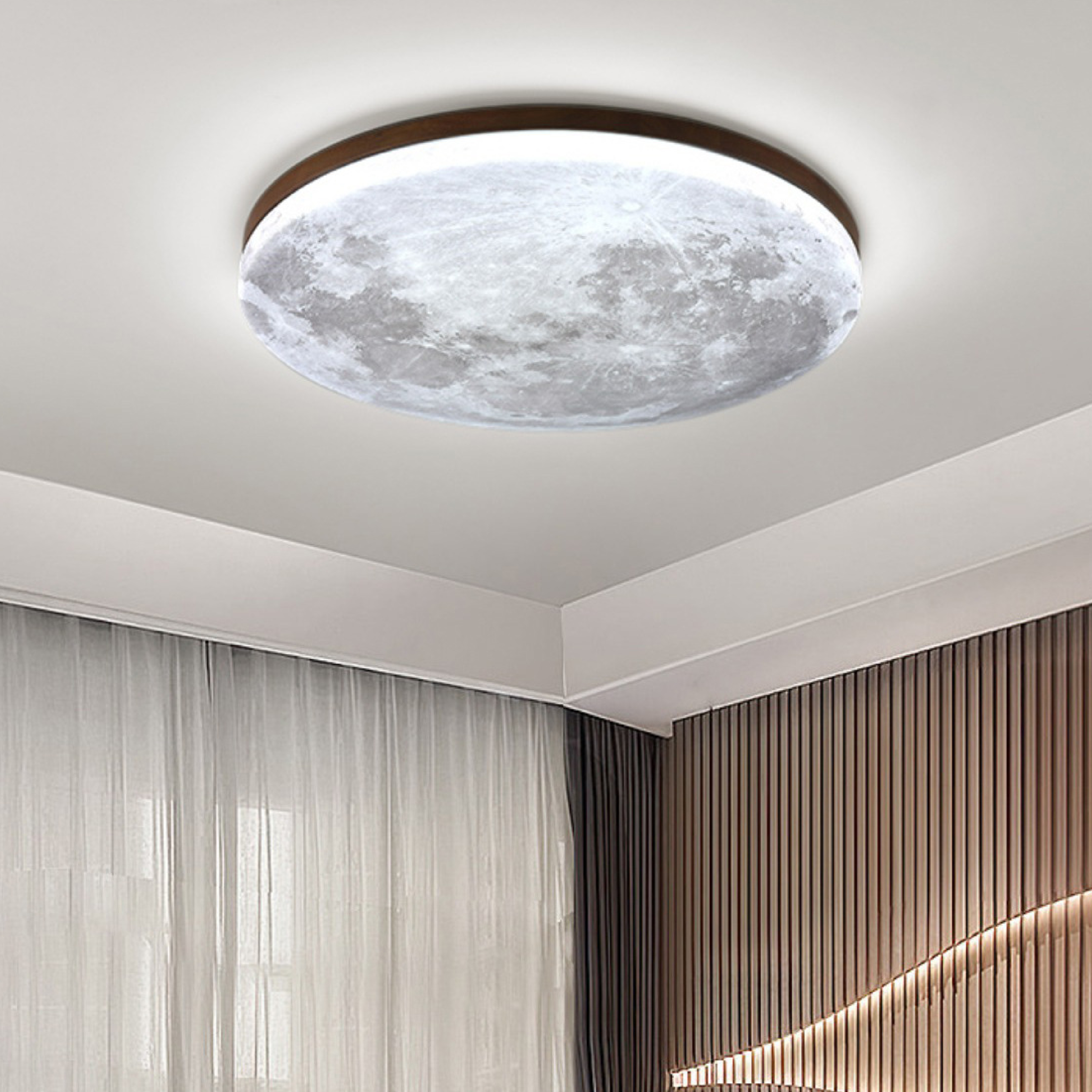 Arvion | Stylish Dimmable Flush Mount Ceiling Light Fixture 4