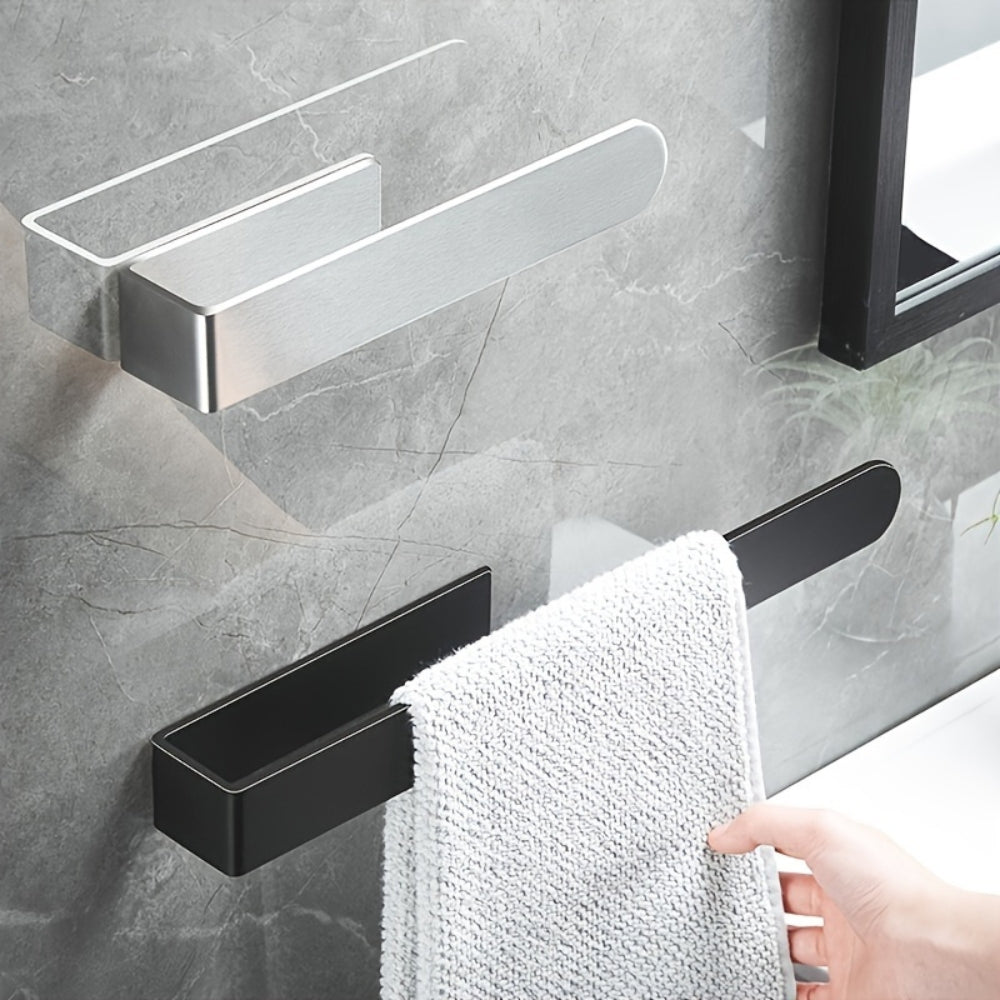 Astra Towel Rack - Modern Stainless Steel Wall-Mounted Bathroom Towel Holder 1