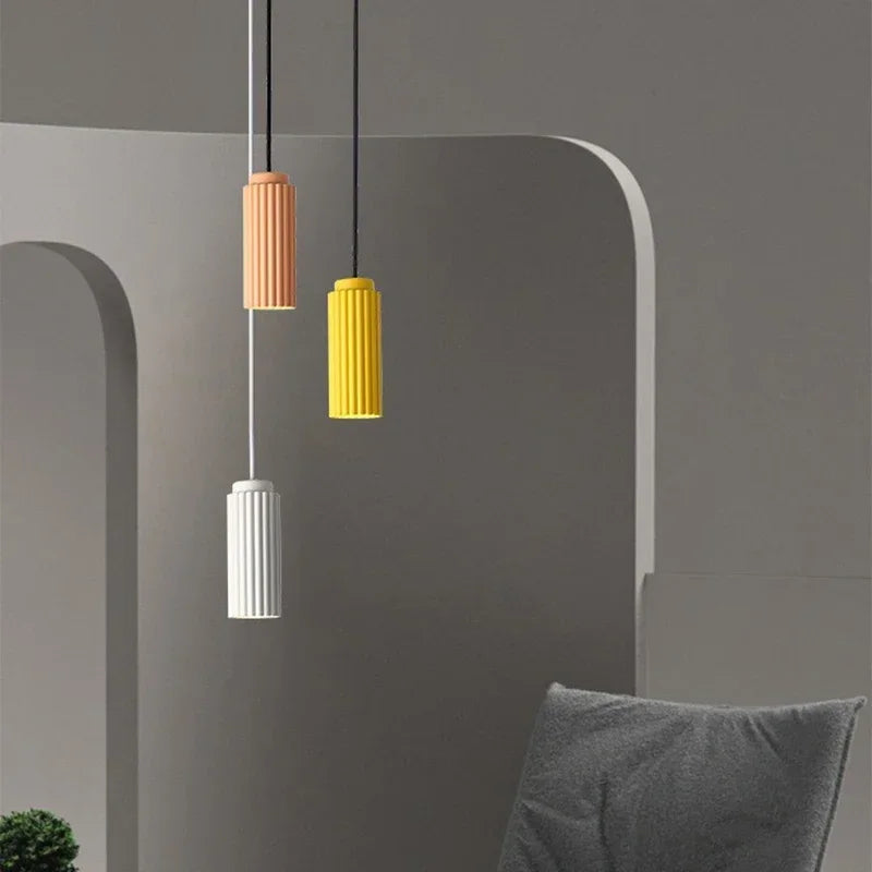 AuroraGlow | Elegant Scandinavian Glass Pendant Light Fixture 2