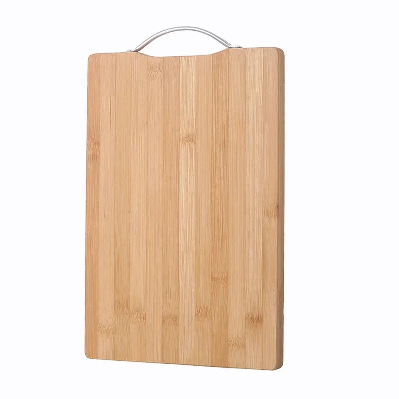 Bamboo Cutting Board | Double-Sided Chopping Board with Handle | Versatile Food Prep Tool for Home Chefs 6