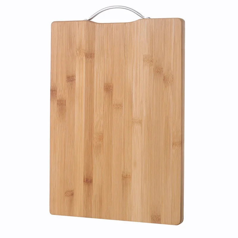 Bamboo Cutting Board | Double-Sided Chopping Board with Handle | Versatile Food Prep Tool for Home Chefs 8