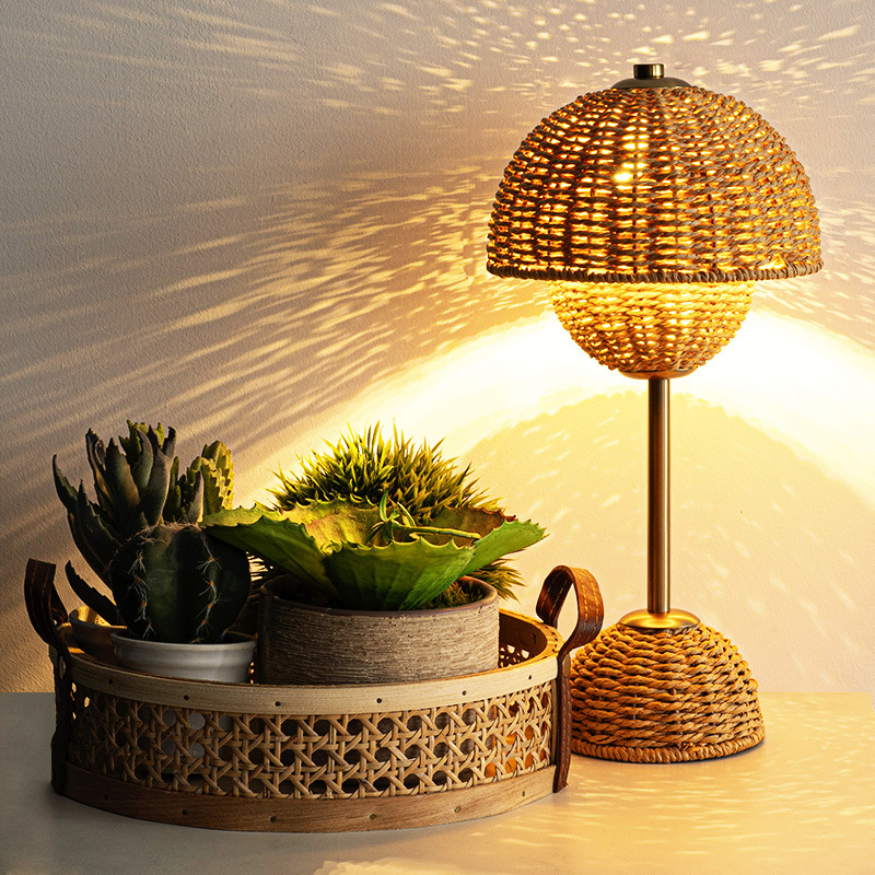 Bamboo Lighting Fixture - Eco-Friendly Wall Lights with Warm Ambient Glow for Serene Atmosphere 1