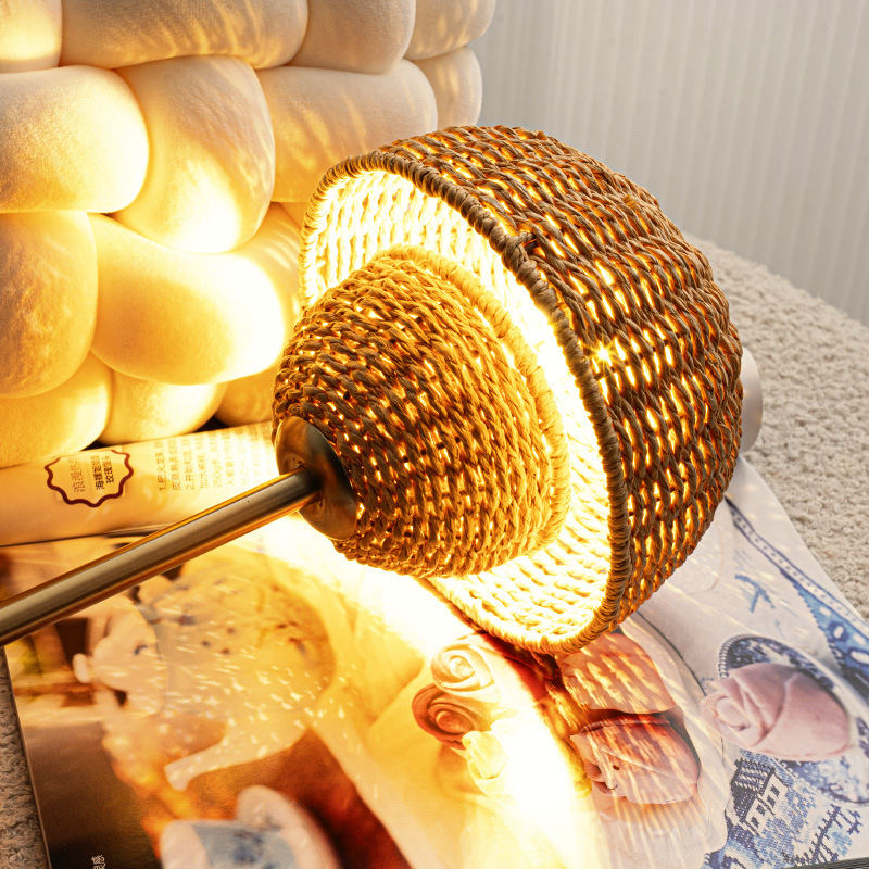 Bamboo Lighting Fixture - Eco-Friendly Wall Lights with Warm Ambient Glow for Serene Atmosphere 4