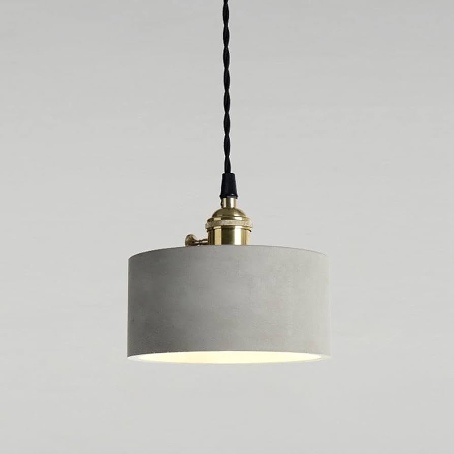 Betona Vintage Style Cemented Pendant Light - Styyler