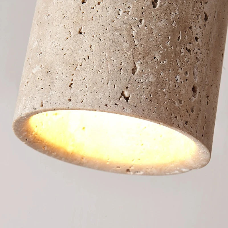 TerraGlow Boho Ceiling Light | Natural Stone Downlight | Minimalist & Handcrafted - Styyler
