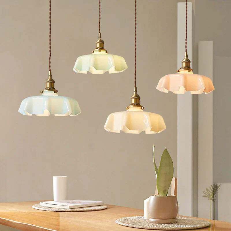 BrassElegance | Timeless Warm Brass Kitchen Pendant Lighting Fixture 2