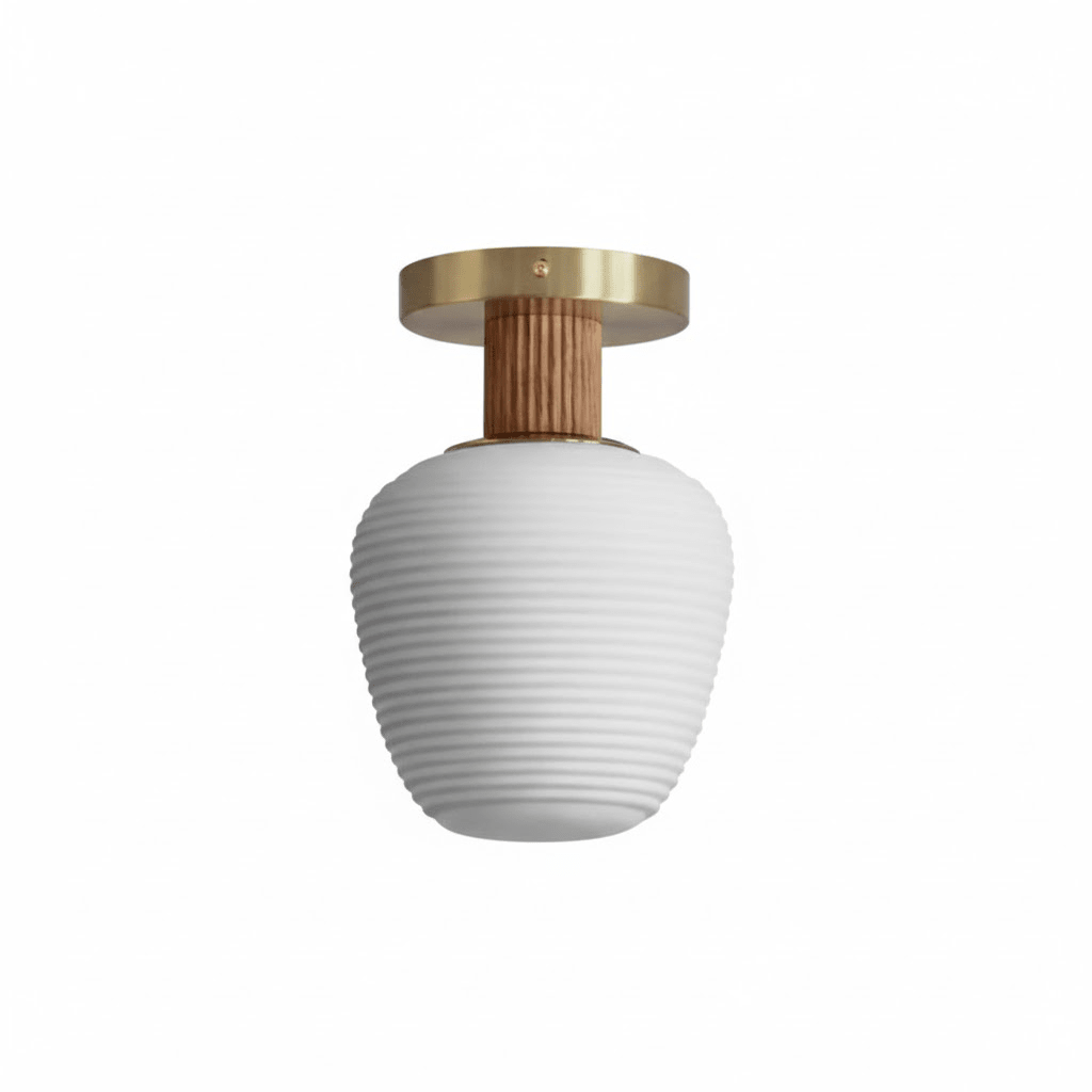 CedarMoss | Elegant Mid-Century Modern Flush Mount Ceiling Light Fixture 0