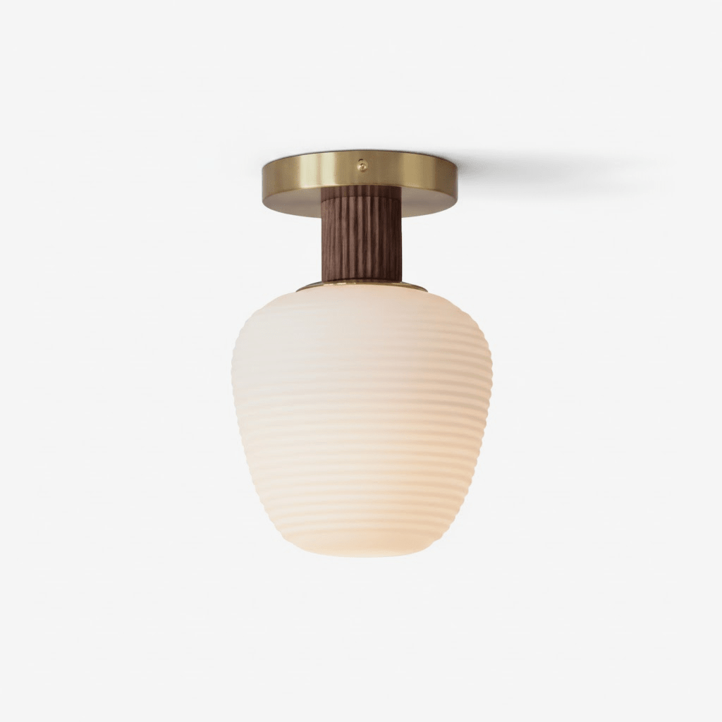 CedarMoss | Elegant Mid-Century Modern Flush Mount Ceiling Light Fixture 1