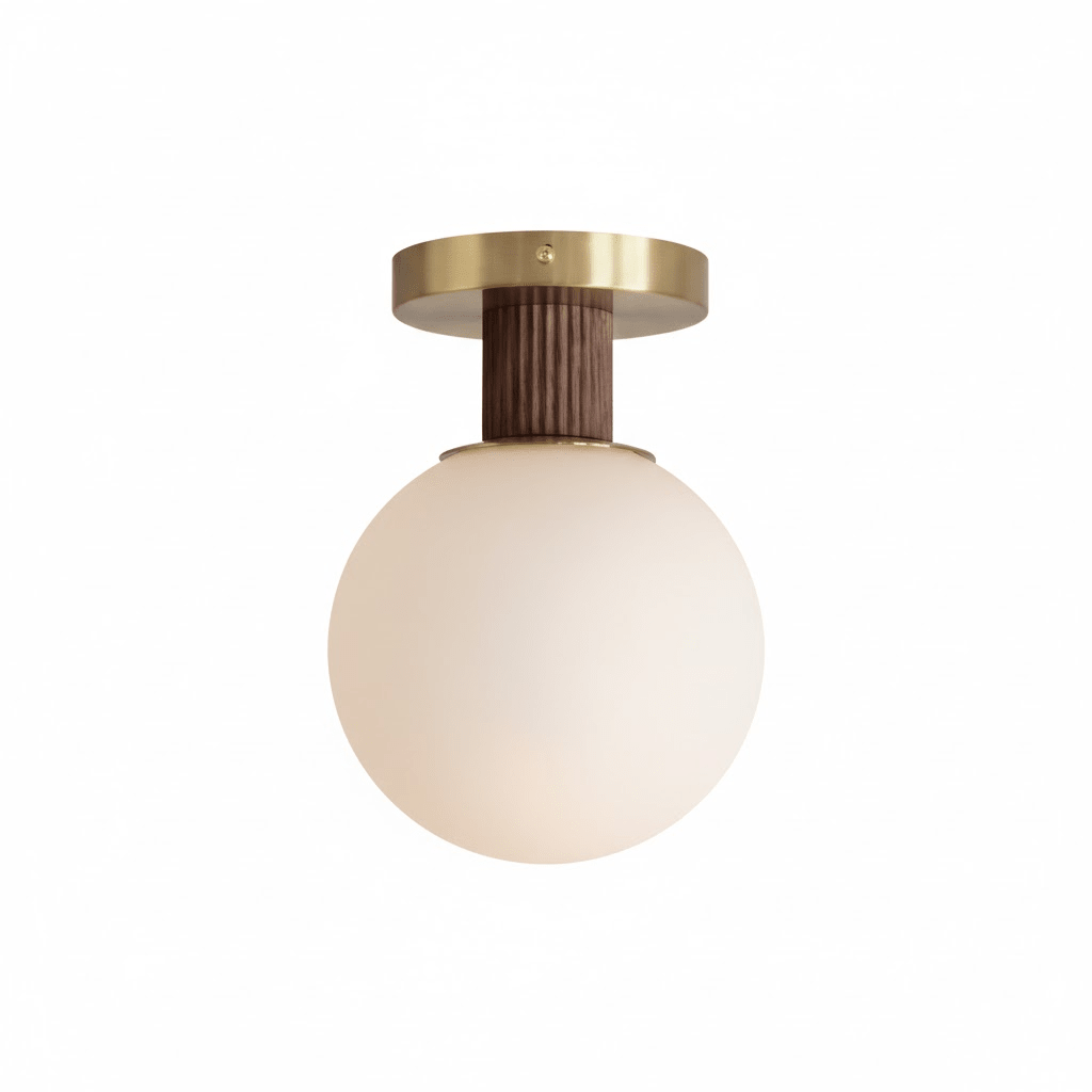 CedarMoss | Elegant Mid-Century Modern Flush Mount Ceiling Light Fixture 8