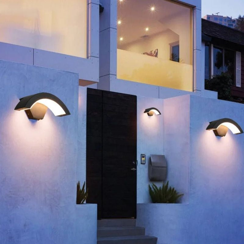 Cedarix | Modern Outdoor Wall Light with Motion Sensor