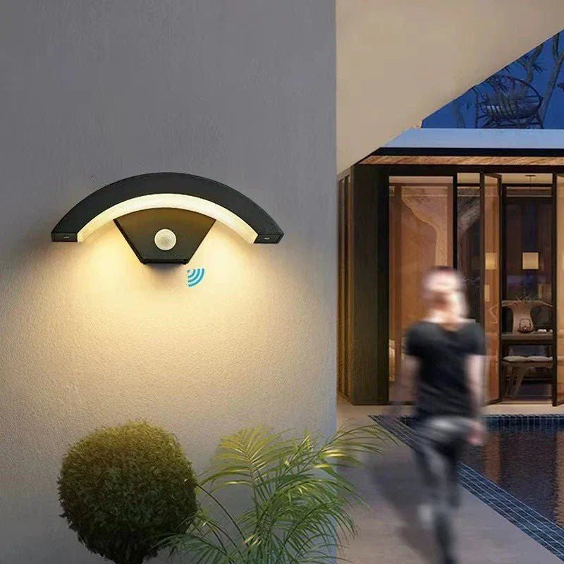 Cedarix | Modern Outdoor Wall Light with Motion Sensor