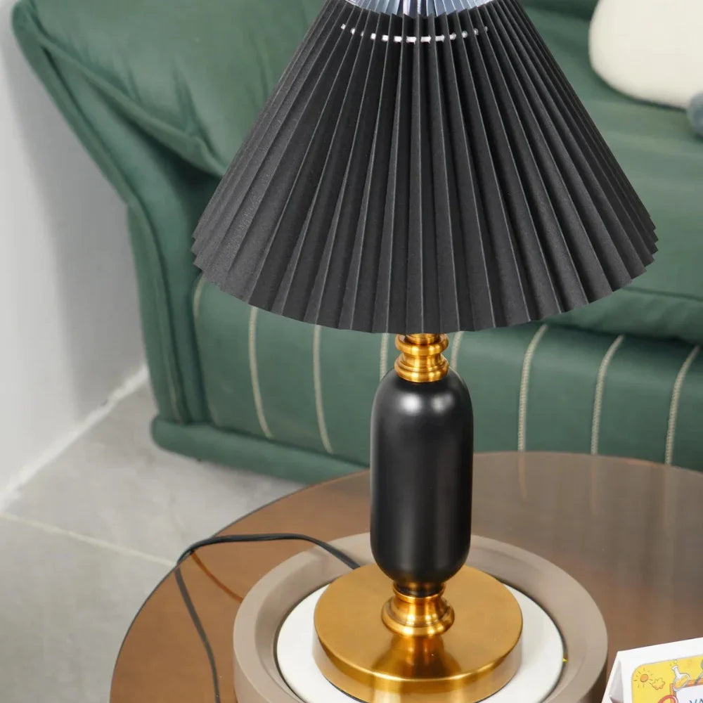CelestiaGlow | Elegant Vintage Inspired Table Lamp for Bedroom or Living Room 3