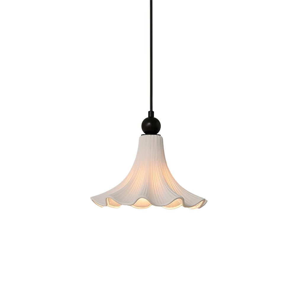 CeramicaBloom | Elegant French Floral Hanging Pendant Light Fixture 2
