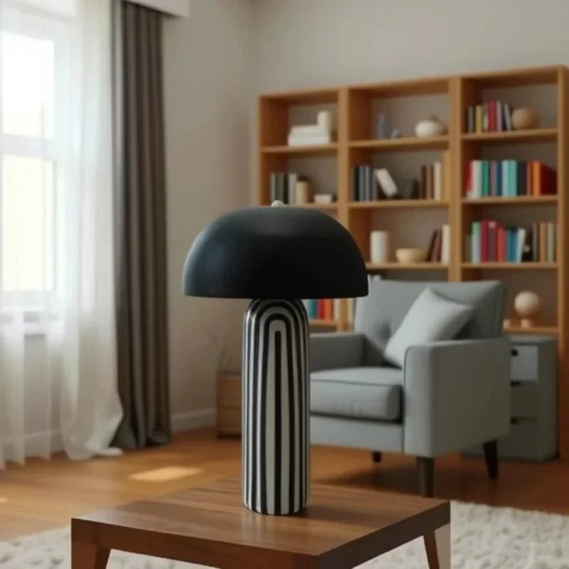 Ceramica | Elegant Handmade Ceramic Bedside Table Lamp with Custom Lighting 2