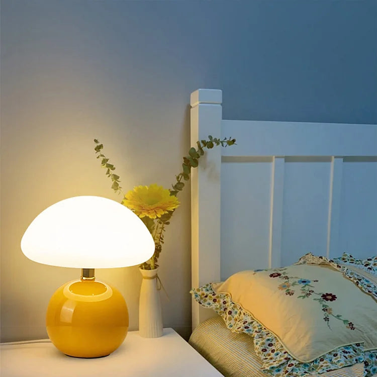 Ceramica | Whimsical Elegant Ceramic Table Lamp for Living Room 2