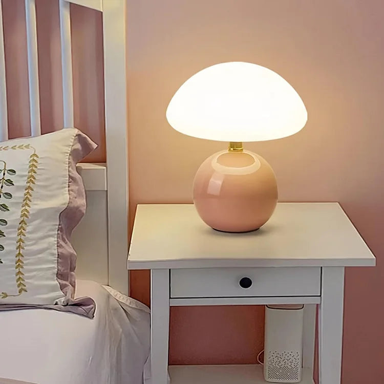 Ceramica | Whimsical Elegant Ceramic Table Lamp for Living Room 4