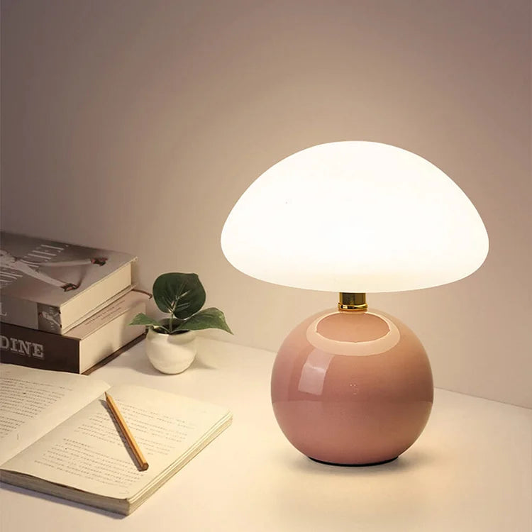 Ceramica | Whimsical Elegant Ceramic Table Lamp for Living Room 5