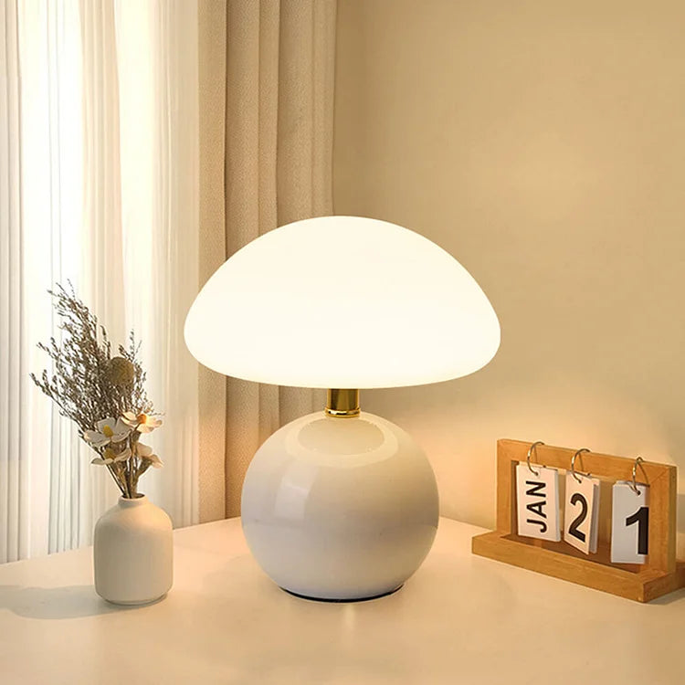 Ceramica | Whimsical Elegant Ceramic Table Lamp for Living Room 8