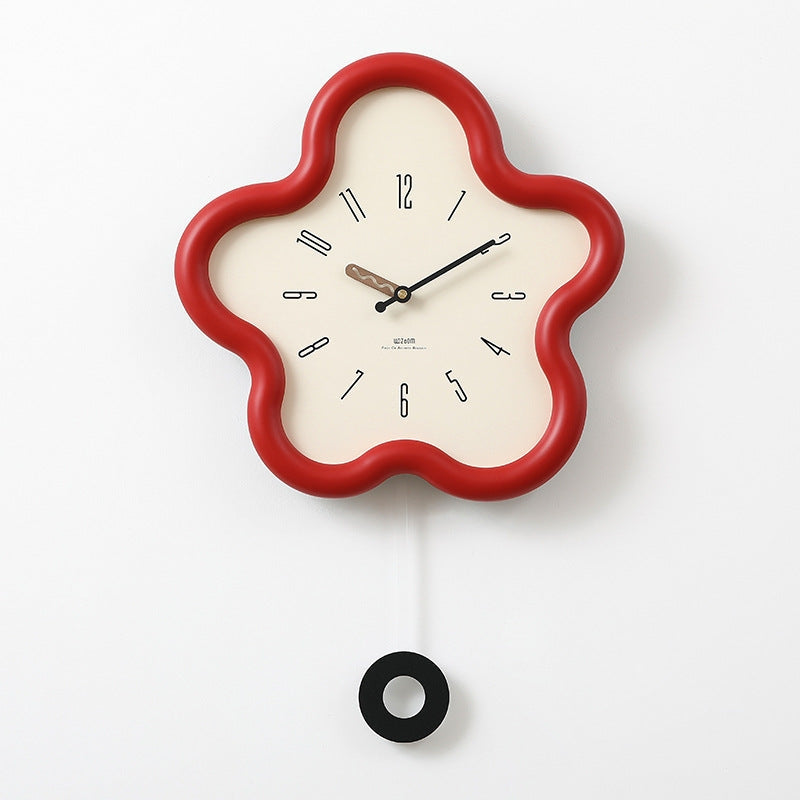 Chronix | Elegant Floral Wall Clock for Timeless Home Décor