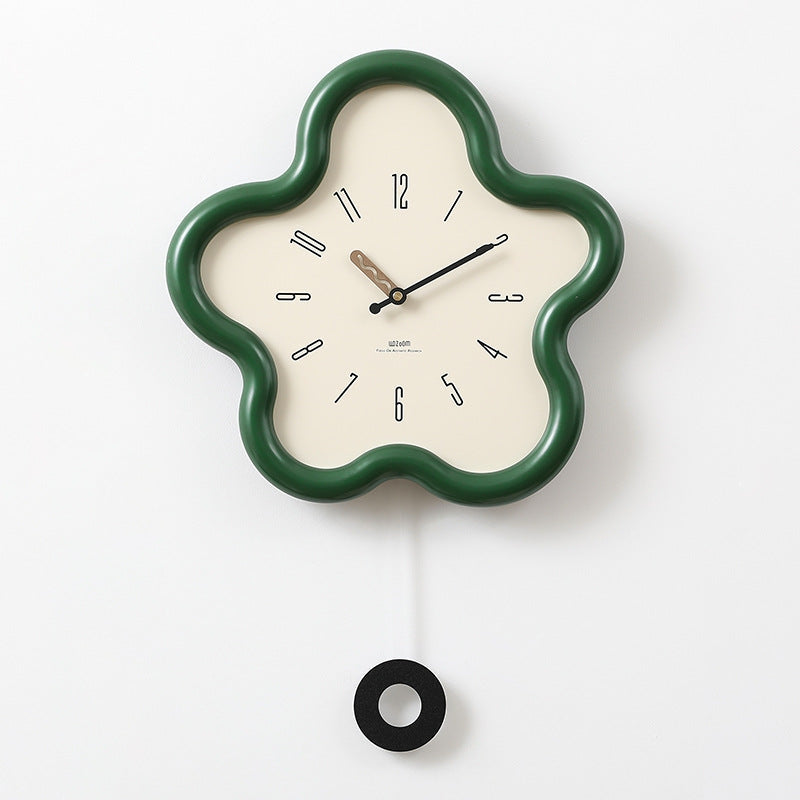 Chronix | Elegant Floral Wall Clock for Timeless Home Décor