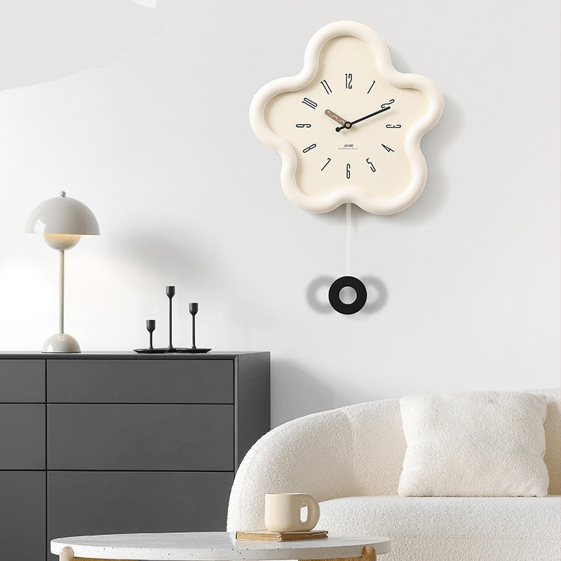 Chronix | Elegant Floral Wall Clock for Timeless Home Décor