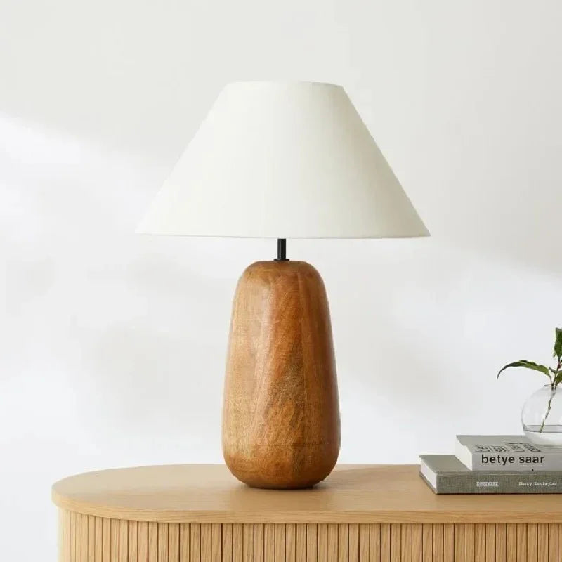 Clairewood | Elegant Retro Minimalist Table Lamp for Bedroom and Desk 1