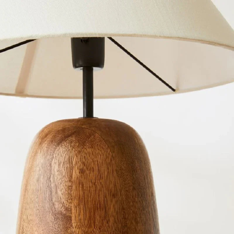Clairewood | Elegant Retro Minimalist Table Lamp for Bedroom and Desk 3