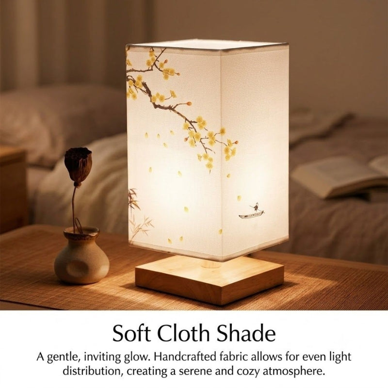 Clarova | Elegant Wooden Table Lamp for Soft Ambient Lighting