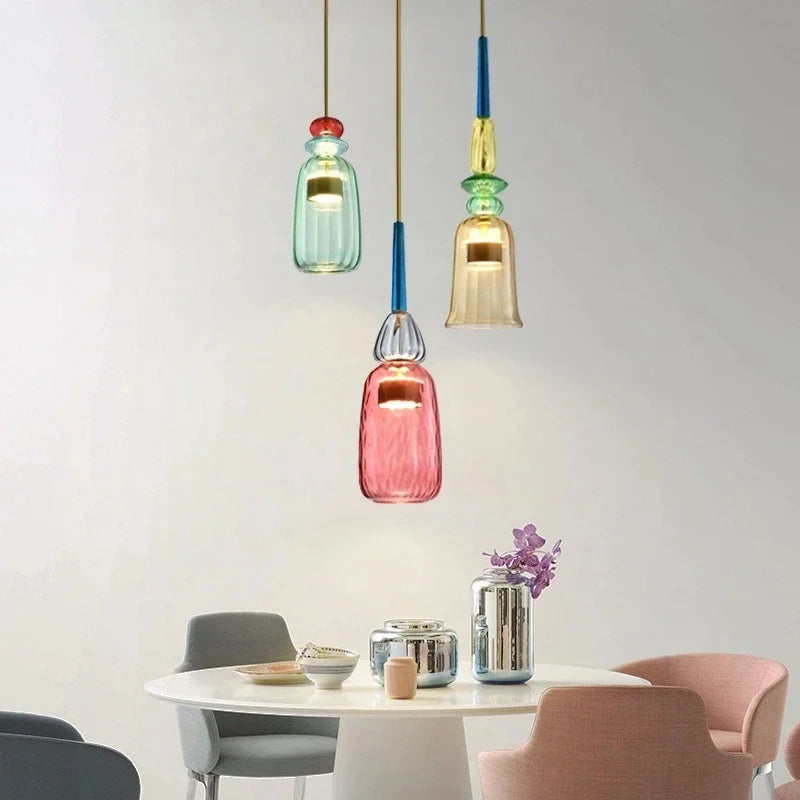 ColorSphere | Vibrant Contemporary Glass Pendant Lighting Fixture 4
