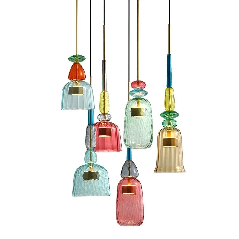 ColorSphere | Vibrant Contemporary Glass Pendant Lighting Fixture 6