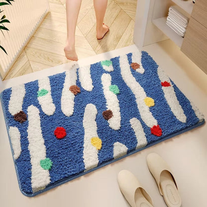 Color Clash | Non-Slip Bath Mat with Soft Silicone Design | Vibrant Comfort for Safe Spaces 3
