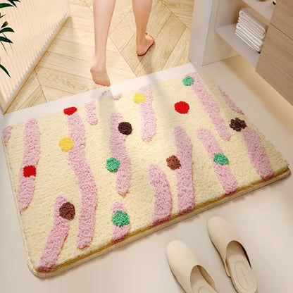 Color Clash | Non-Slip Bath Mat with Soft Silicone Design | Vibrant Comfort for Safe Spaces 4