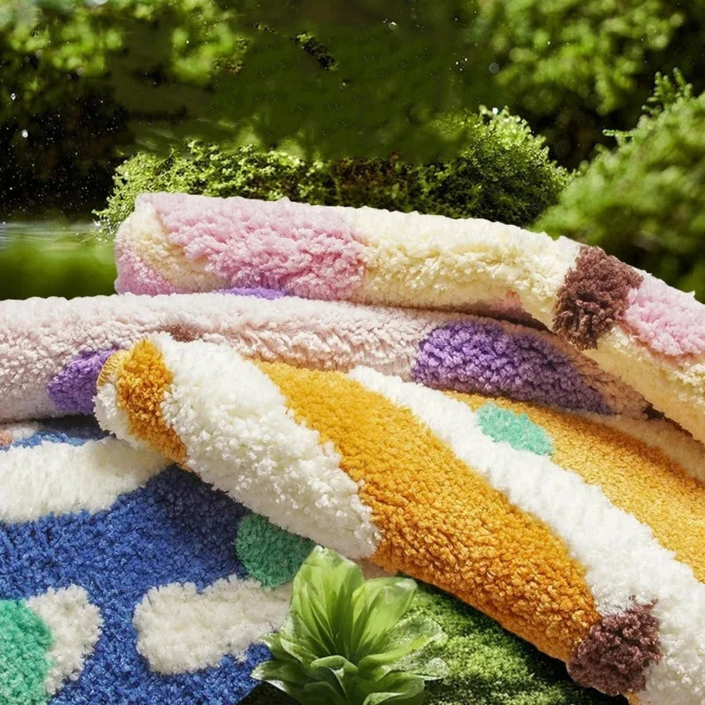 Color Clash | Non-Slip Bath Mat with Soft Silicone Design | Vibrant Comfort for Safe Spaces 5