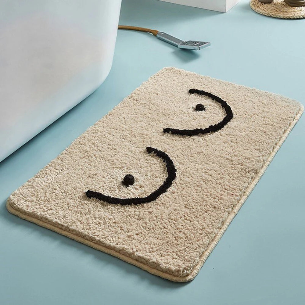 Cozy Decor | Fluffy Bath Mat with Non-Slip Backing | Soft Microfiber for Comfort 2