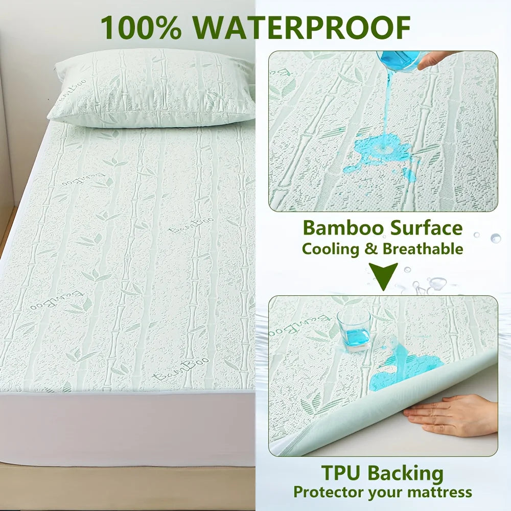 Dreamelle | Luxury Deep Fitted Sheet for Breathable Cooling Comfort 4