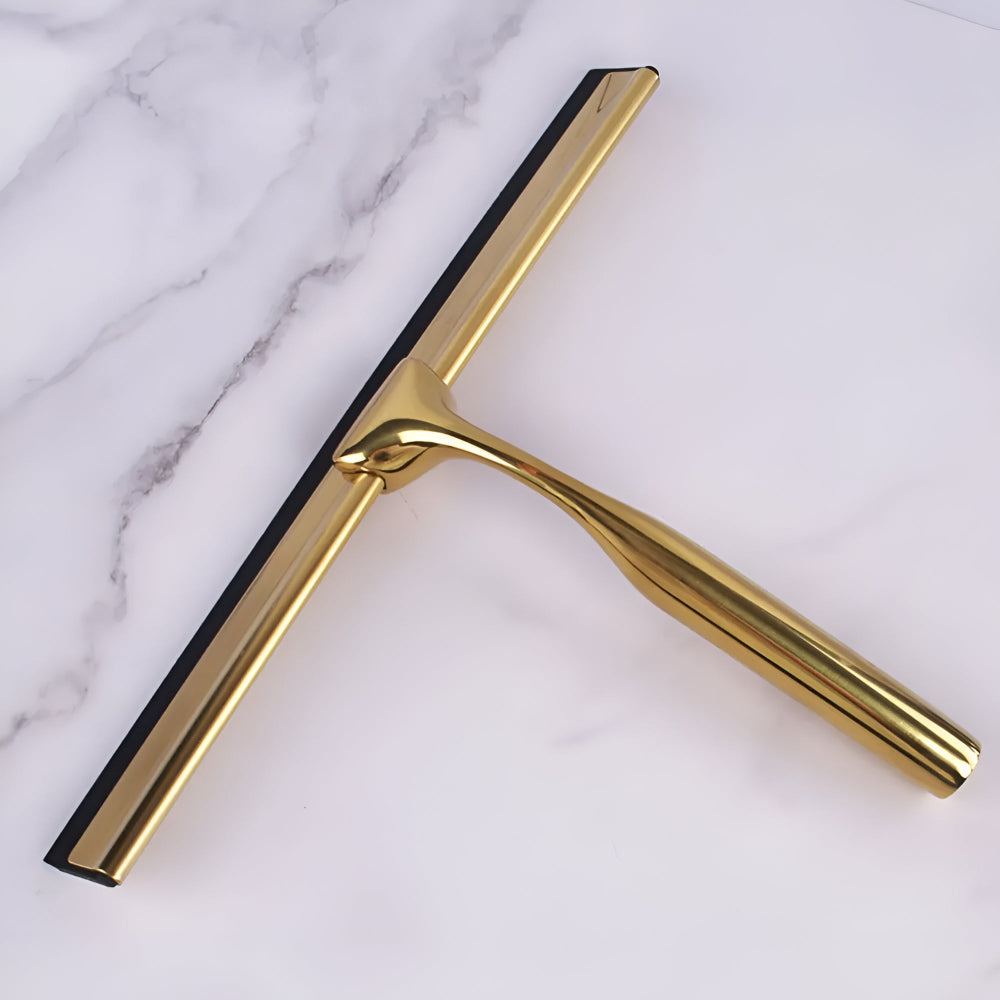 Elegant | Stainless Steel Shower Squeegee with Ergonomic Handle | Streak-Free Shine for Glass and Surfaces 2