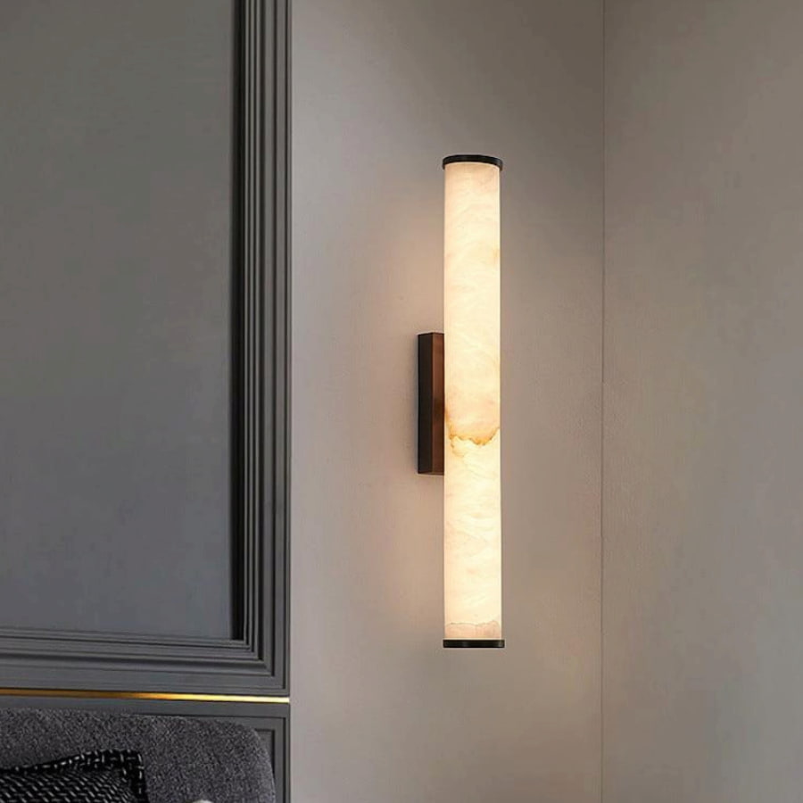 Elylume Elegant Minimalist Copper-Finished LED Wall Sconce 09