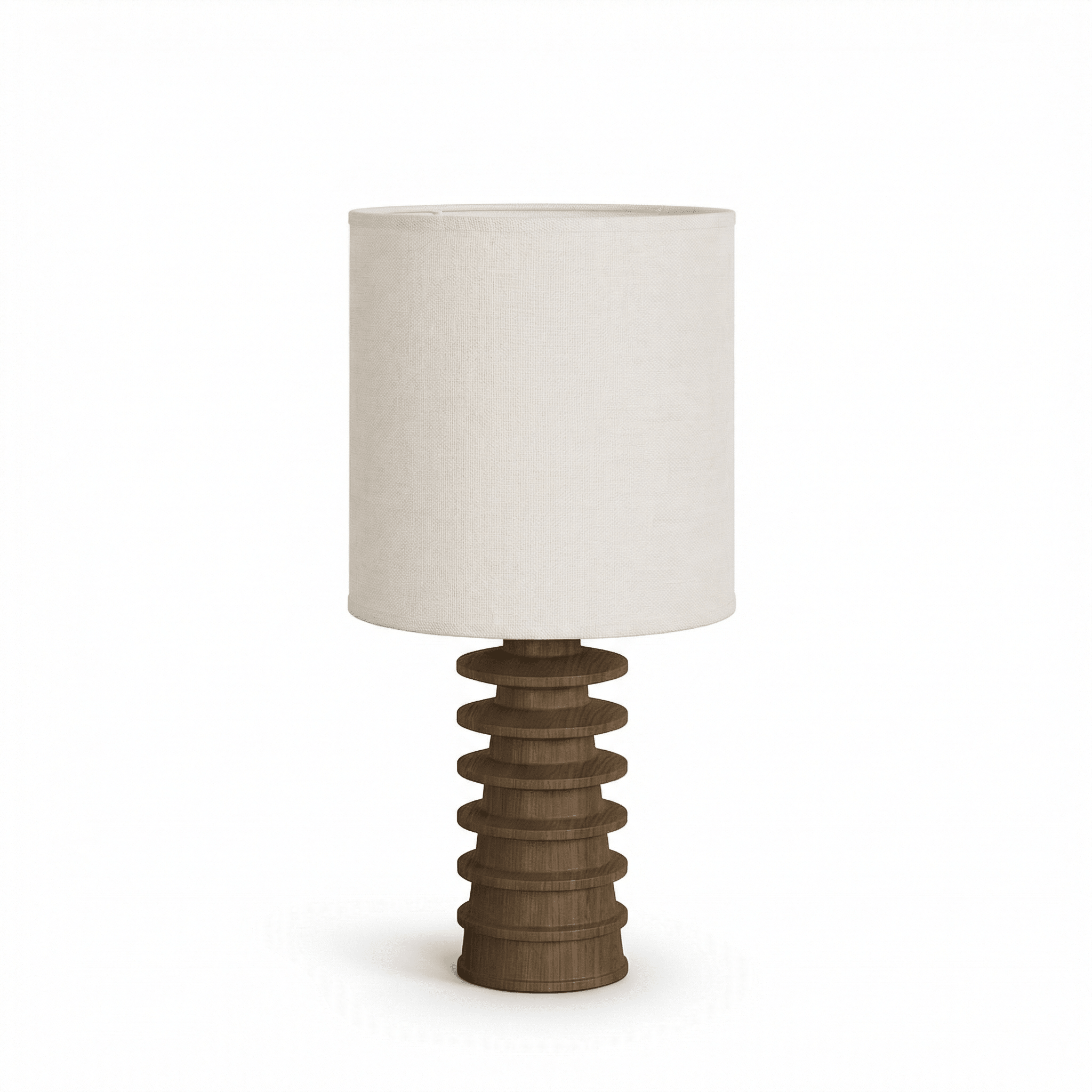 Equinox | Stylish Sculptural Wood Table Lamp for Bedroom Ambiance 7