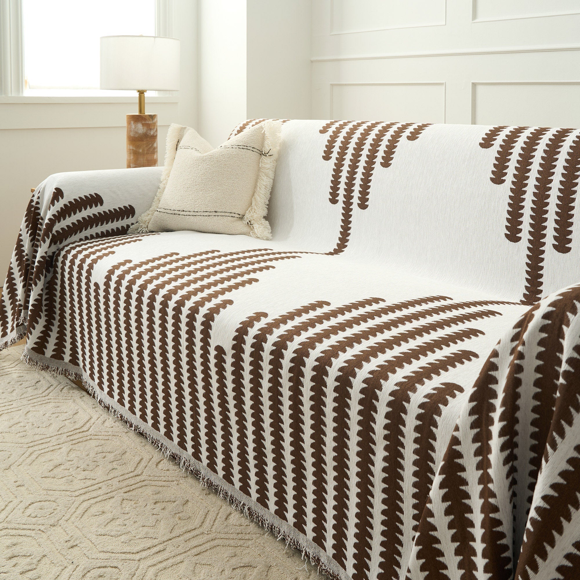 Cosy Cabin Sofa Cover | Durable and Machine Washable Throw for Pet-Friendly Homes - Styyler