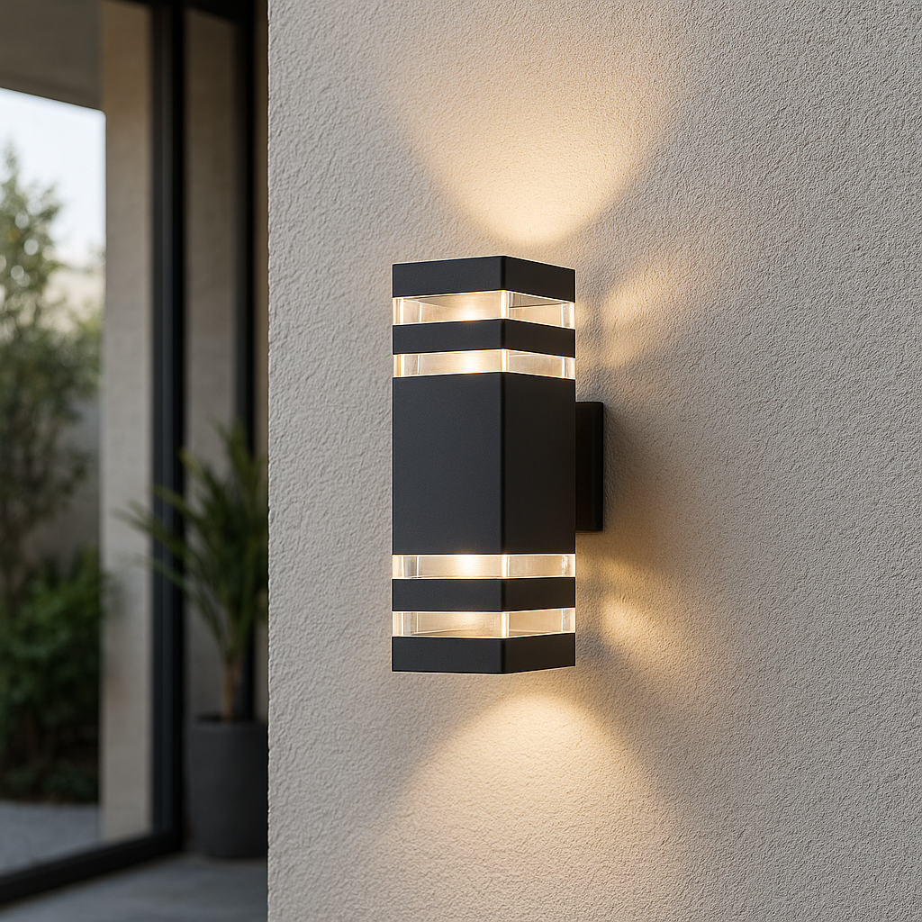 Galen | Modern Elegant Outdoor Wall Lantern Light Fixture 0