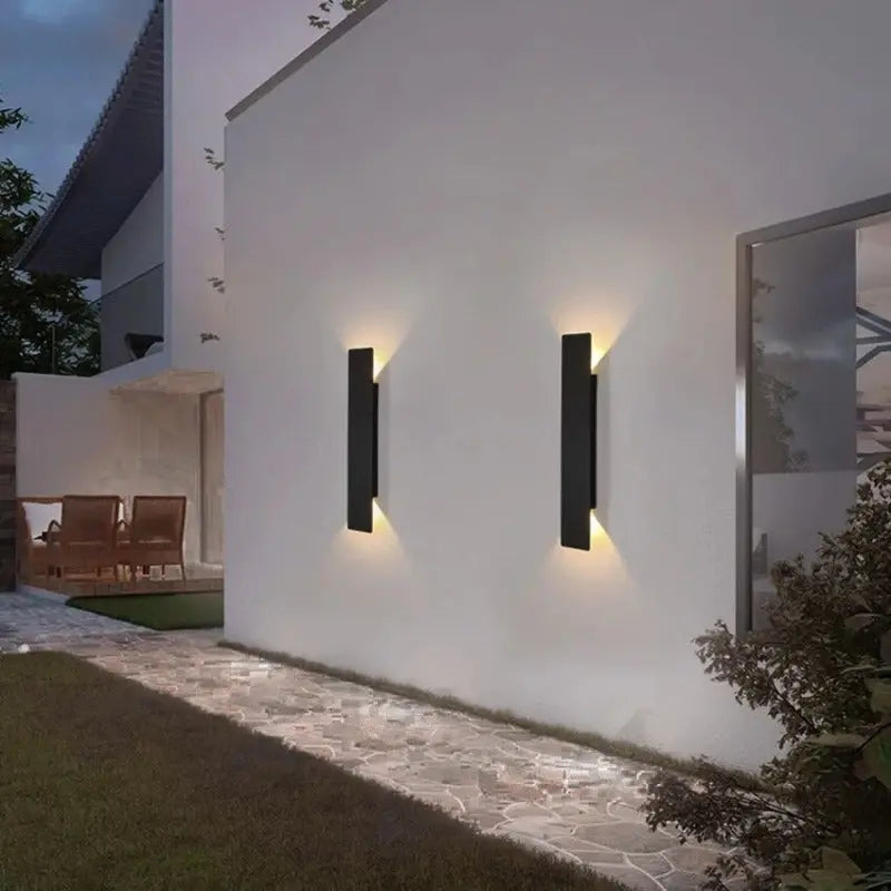 Glowen | Luma Outdoor Wall Light for Sleek Weatherproof LED Illumination