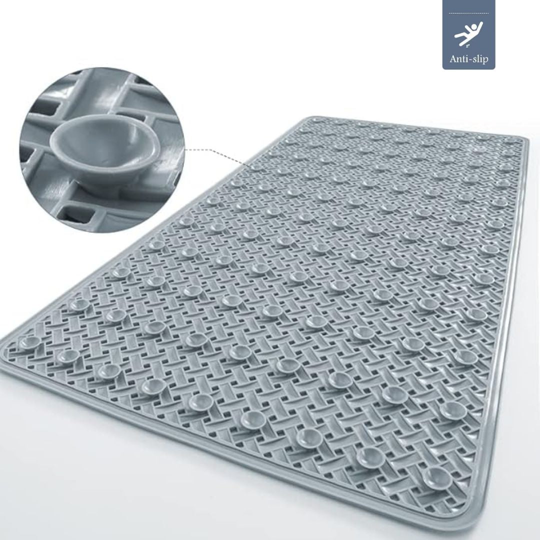 GripMaster | Non-Slip Bathtub Mat with Innovative Suction Cups | Safe for Slip Prevention and Easy to Clean 2