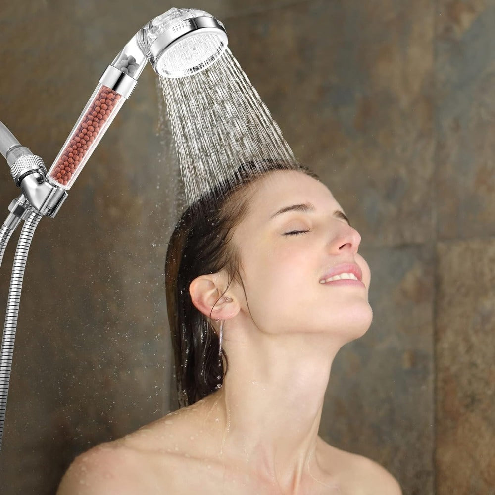 HydroGlow | Filtered Shower Head with 3 Spray Settings | Spa-Like Experience for Healthier Skin and Hair 4