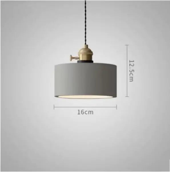 Betona Vintage Style Cemented Pendant Light - Styyler
