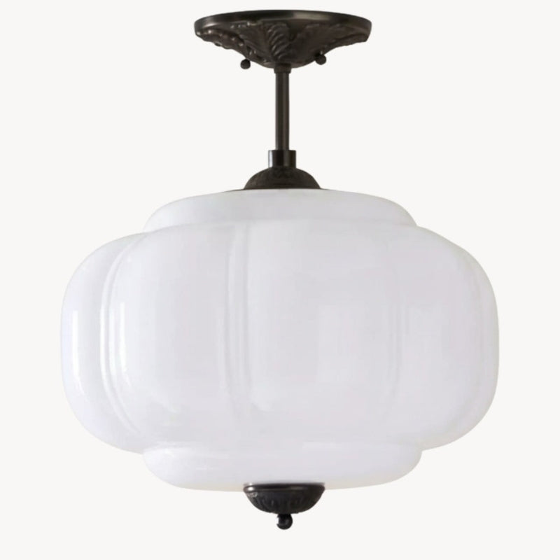 Kivaro | Luna Glass Pendant Light for Adjustable Kitchen Lighting