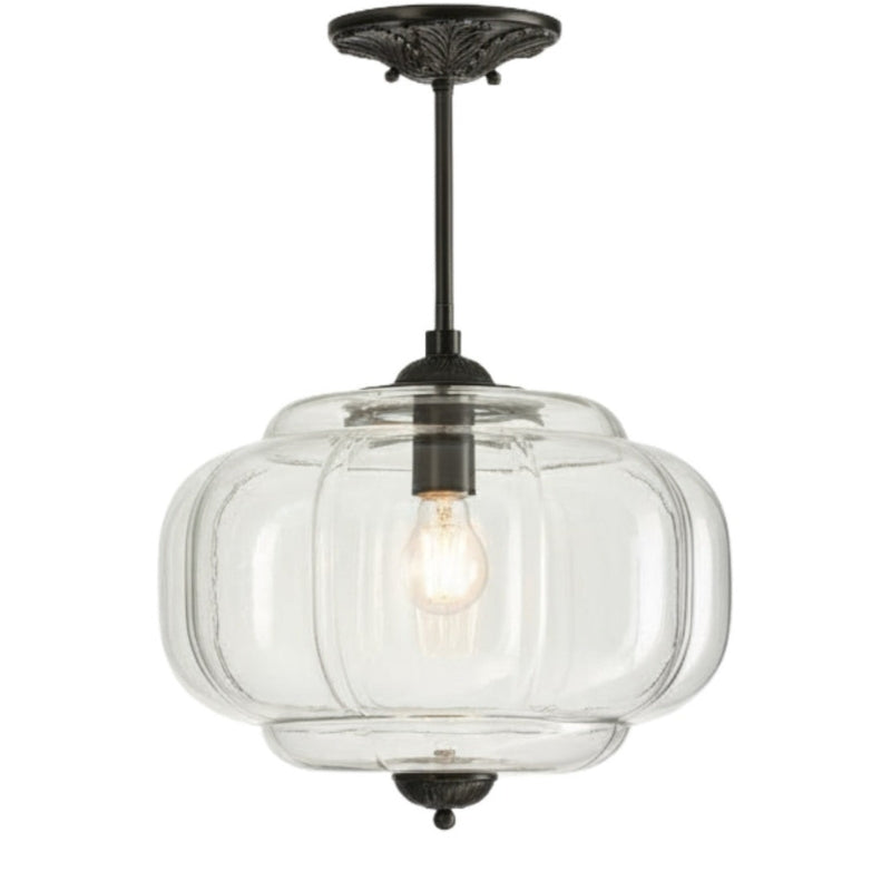 Kivaro | Luna Glass Pendant Light for Adjustable Kitchen Lighting