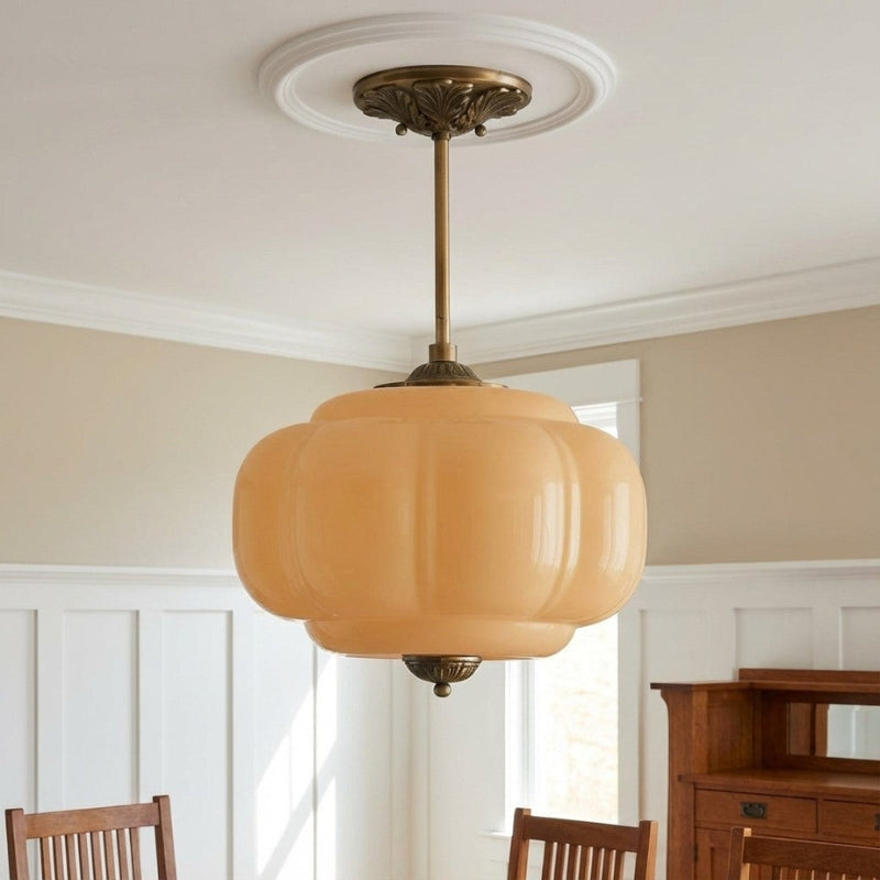Kivaro | Luna Glass Pendant Light for Adjustable Kitchen Lighting