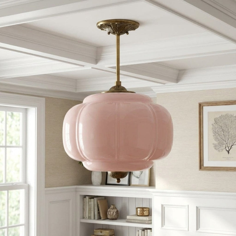Kivaro | Luna Glass Pendant Light for Adjustable Kitchen Lighting