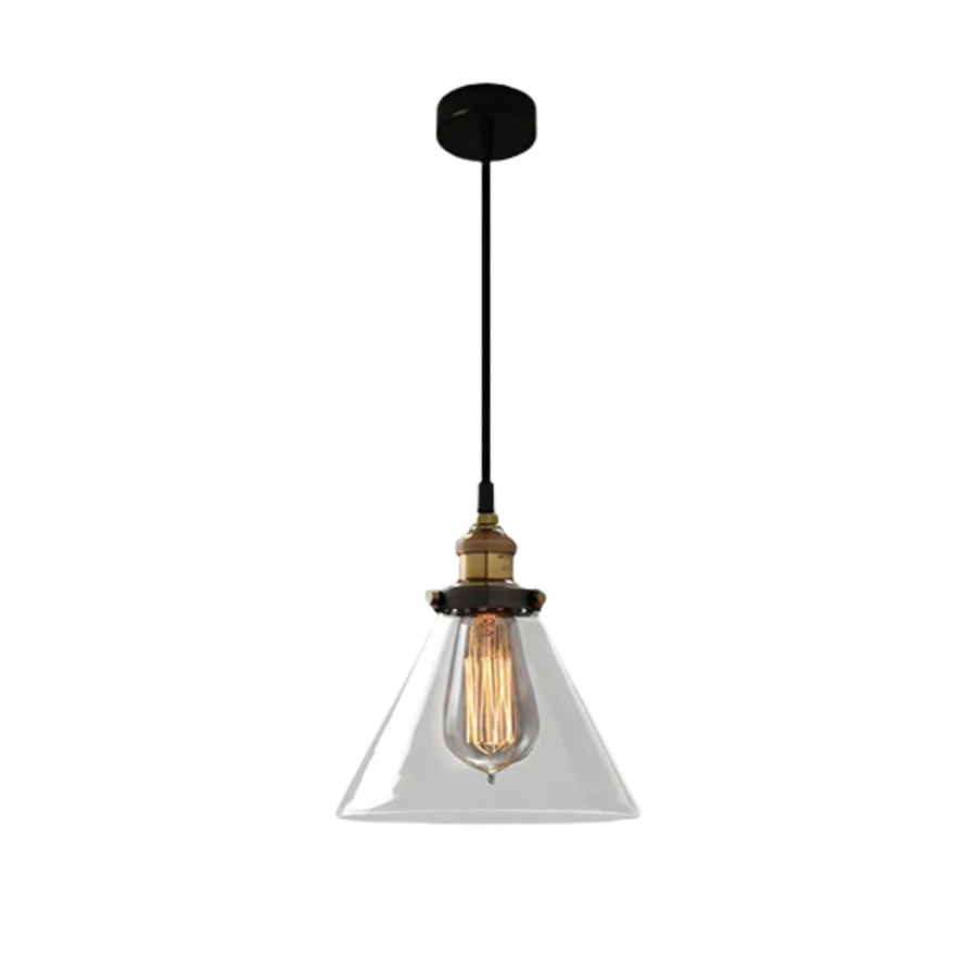 Kivexa | Elegant Vintage Glass Kitchen Pendant Lighting Fixture 10