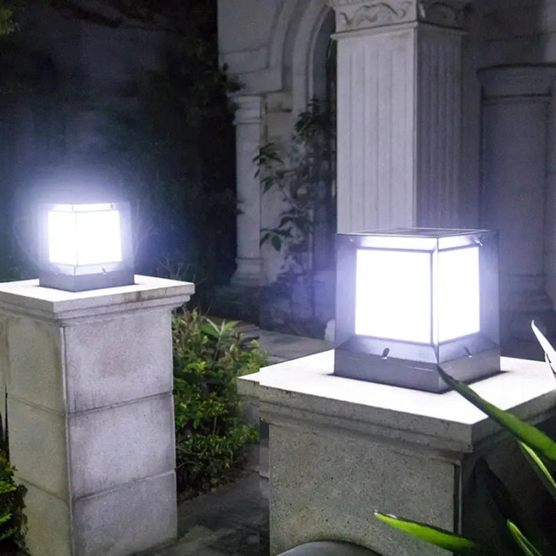 Lucentra | Luma Outdoor Cube LED Lamp for Modern Garden Lighting